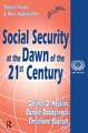 Social Security at the Dawn of the 21st Century: Topical Issues and New Approaches