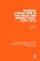 Modern Literature in the Near and Middle East, 1850-1970