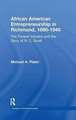 African American Entrepreneurship in Richmond, 1890-1940: The Funeral Industry and the Story of R.C. Scott