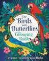 The Birds and Butterflies Colouring Book