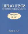 Literacy Lessons: Designed for Individuals