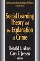 Social Learning Theory and the Explanation of Crime