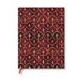 Paperblanks Red Velvet Softcover Flexi Ultra Lined Elastic Band Closure 176 Pg 100 GSM