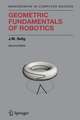 Geometric Fundamentals of Robotics