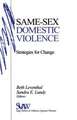 Same-Sex Domestic Violence: Strategies for Change