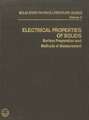 Electrical Properties of Solids: Surface Preparation and Methods of Measurement