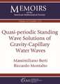 Quasi-periodic Standing Wave Solutions of Gravity-Capillary Water Waves