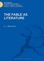 The Fable as Literature