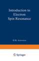 Introduction to Electron Spin Resonance