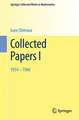 Collected Papers I: 1954 – 1966