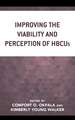 Improving the Viability and Perception of HBCUs