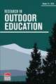 Research in Outdoor Education – Volume 14