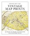 Instant Wall Art - Vintage Map Prints