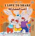 I Love to Share (Arabic book for kids)