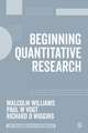 Beginning Quantitative Research