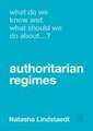 What Do We Know and What Should We Do About Authoritarian Regimes?