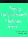 Training Paraprofessionals for