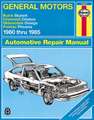 General Motors - Buick Skylark, Chevrolet Citation, Oldsmobile Omega, Pontiac Phoenix: 1980 Thru 1985