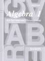 Saxon Algebra 1 Tests Only Third Edition: An Incremental Development