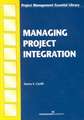 Managing Project Integration