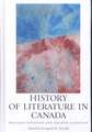 History of Literature in Canada – English–Canadian and French–Canadian