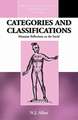 Categories and Classifications