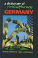 Dictionary of Contemporary Germany