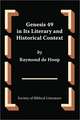 Genesis 49 in Its Literary and Historical Context