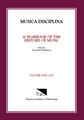 Musica Disciplina, Vol. 58, 2013