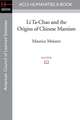 Li Ta-Chao and the Origins of Chinese Marxism