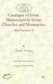 Catalogue of Syriac Manuscripts in Syrian Churches and Monasteries