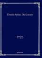 Dutch-Syriac Dictionary