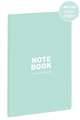 Teneues - A5 Notebook: Mint, 140 Lined Pages, Raw Sewn Spine, Lays Flat