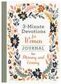 3-Minute Devotions for Women Journal for Morning and Evening