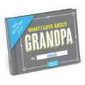 Knock Knock What I Love about Grandpa Book Fill in the Love Fill-in-the-Blank Book & Gift Journal