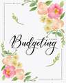 Budgeting Planner: Floral Frame 12 Month Weekly Expense Tracker Bill Organizer Business Money Personal Finance Journal Planning Workbook