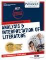 Analysis & Interpretation of Literature (Clep-4): Passbooks Study Guide Volume 4