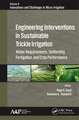 Engineering Interventions in Sustainable Trickle Irrigation: Irrigation Requirements and Uniformity, Fertigation, and Crop Performance