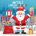 Natale libro da colorare per bambini