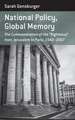 National Policy, Global Memory: The Commemoration of the Righteous from Jerusalem to Paris, 1942-2007