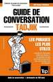 Guide de conversation Français-Tadjik et mini dictionnaire de 250 mots