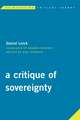 CRITIQUE OF SOVEREIGNTY