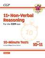 11+ CEM 10-Minute Tests: Non-Verbal Reasoning - Ages 10-11 Book 1 (with Online Edition): for the 2022 tests