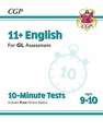 11+ GL 10-Minute Tests: English - Ages 9-10 (with Online Edition)