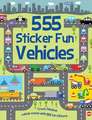 555 Sticker Fun - Vehicles Activity Book