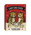 Last Call Cats Playing Cards