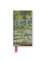 Claude Monet: Bridge over a Pond of Water Lilies (Foiled Slimline Journal)