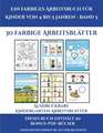 Ausdruckbare Kindergarten-Arbeitsblätter (Ein farbiges Arbeitsbuch für Kinder von 4 bis 5 Jahren - Band 5)