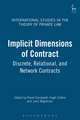 Implicit Dimensions of Contract: Discrete, Relational, and Network Contracts