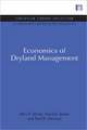 Economics of Dryland Management